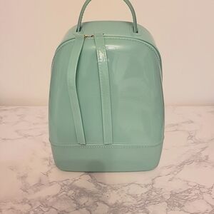 Blue Mini Jelly Backpack Cute Mini Backpack
